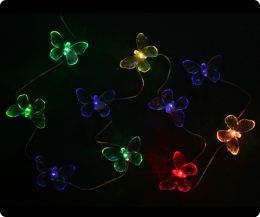 colour changing butterfly light string