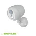 Mr Beams Wireless Motion-Sensor & Photocell LED Spotlight - Battery-Operated - White