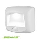 Mr Beams LED Stair&Deck Lighting with Motion Sensor - Battery-Operated - White