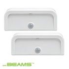 Mr Beams Wireless Multi-purpose Mini LED Lights - Battery-Operated - White